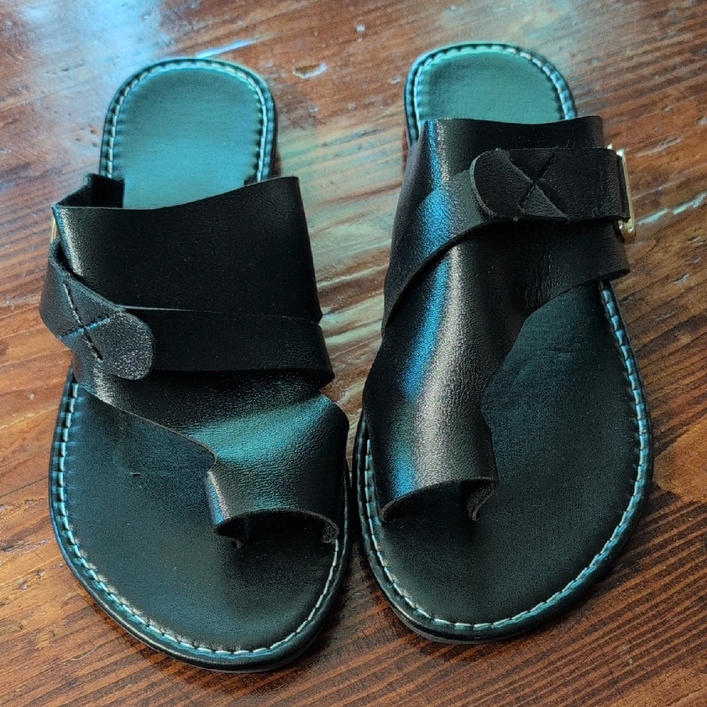 Elegant Black Women's Sandals * Sz 39 (US Sz 8) * Unbranded * Brand New Sandals